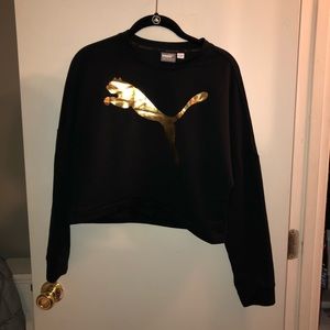 Puma sweater crop top wide very sexy
